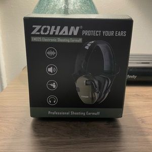 ZOHAN EM025 ELECTRONIC SHOOTING EARMUFFS